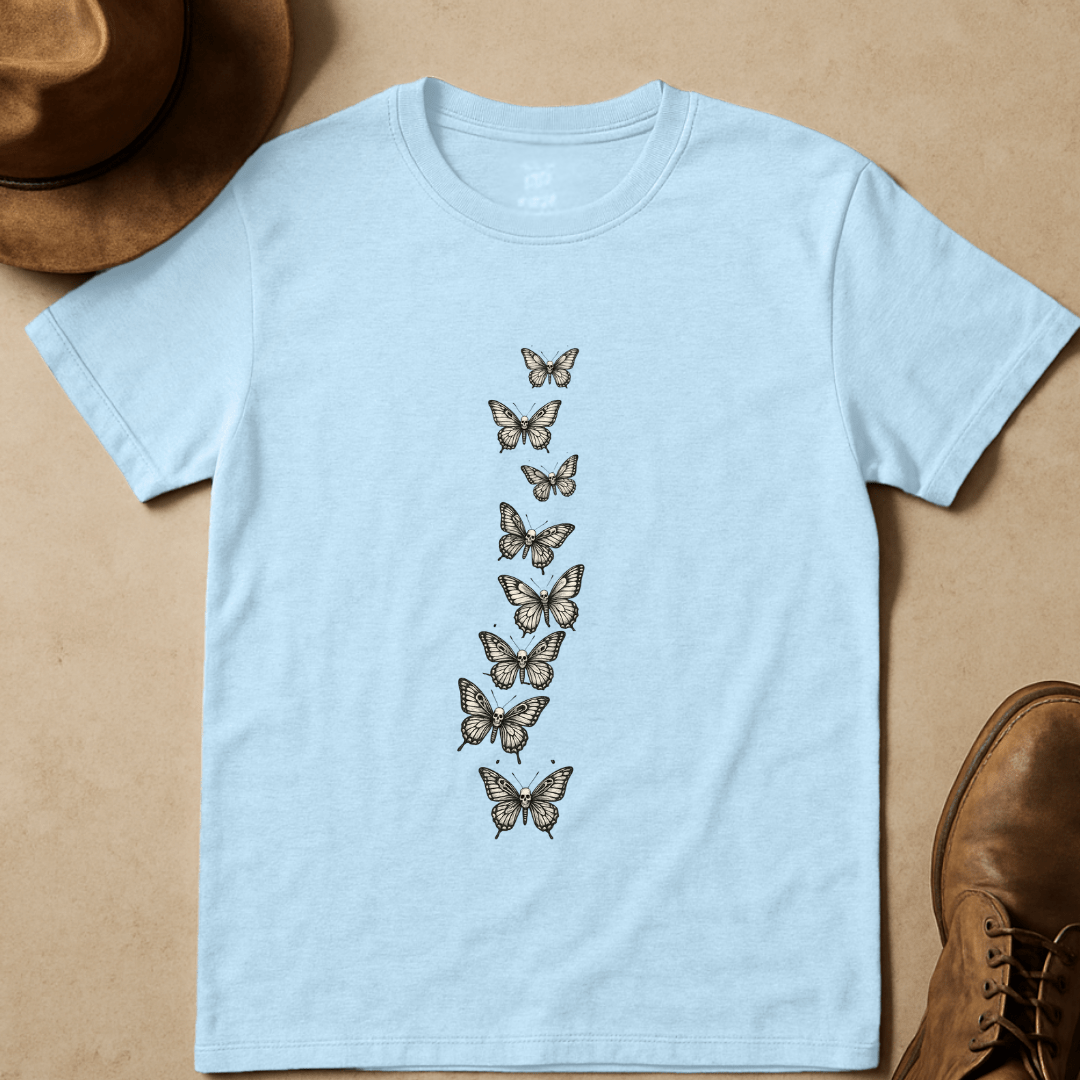 SPOOKY WHITE BUTTERFLIES