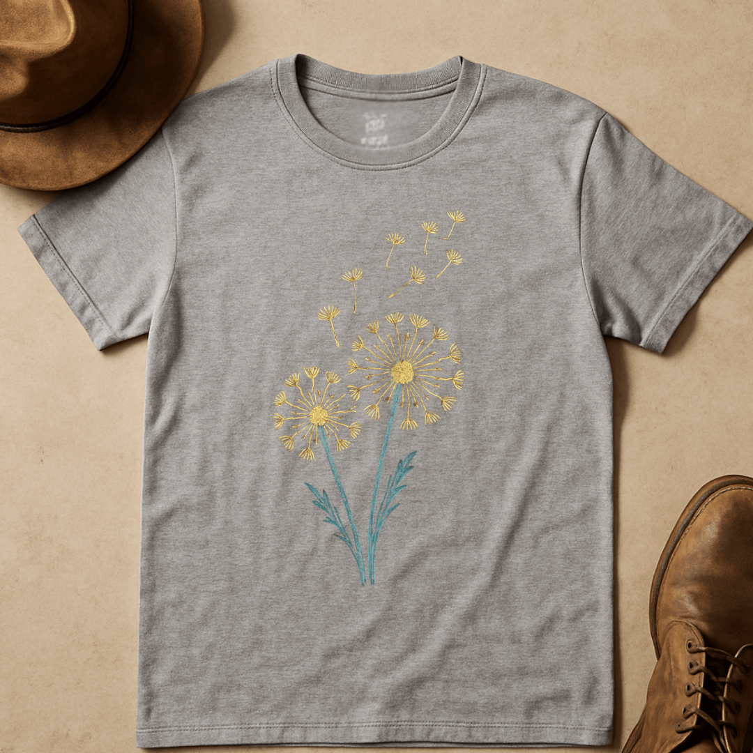 GOLDEN DANDELION T-SHIRT