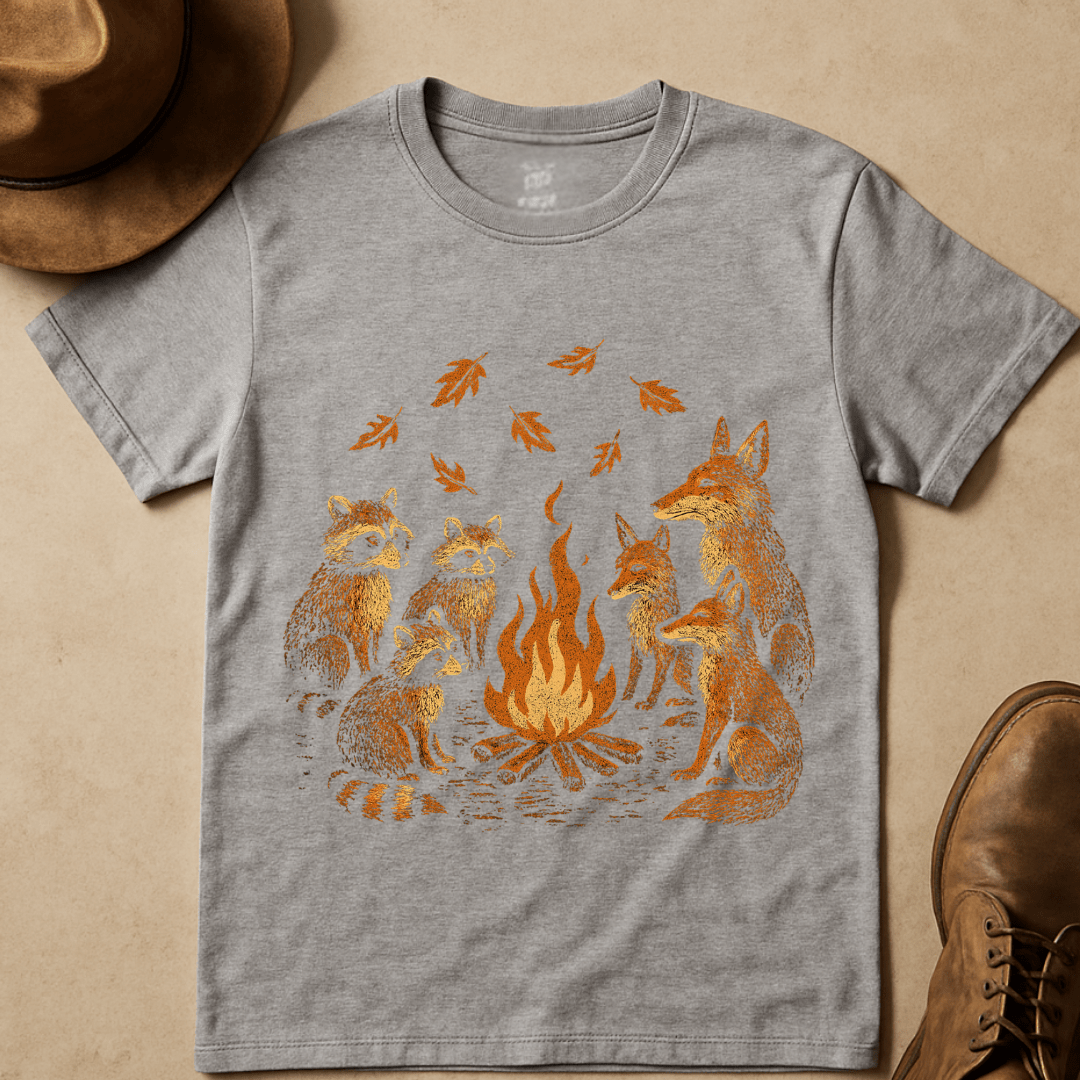 AUTUMN CAMPFIRE T-SHIRT