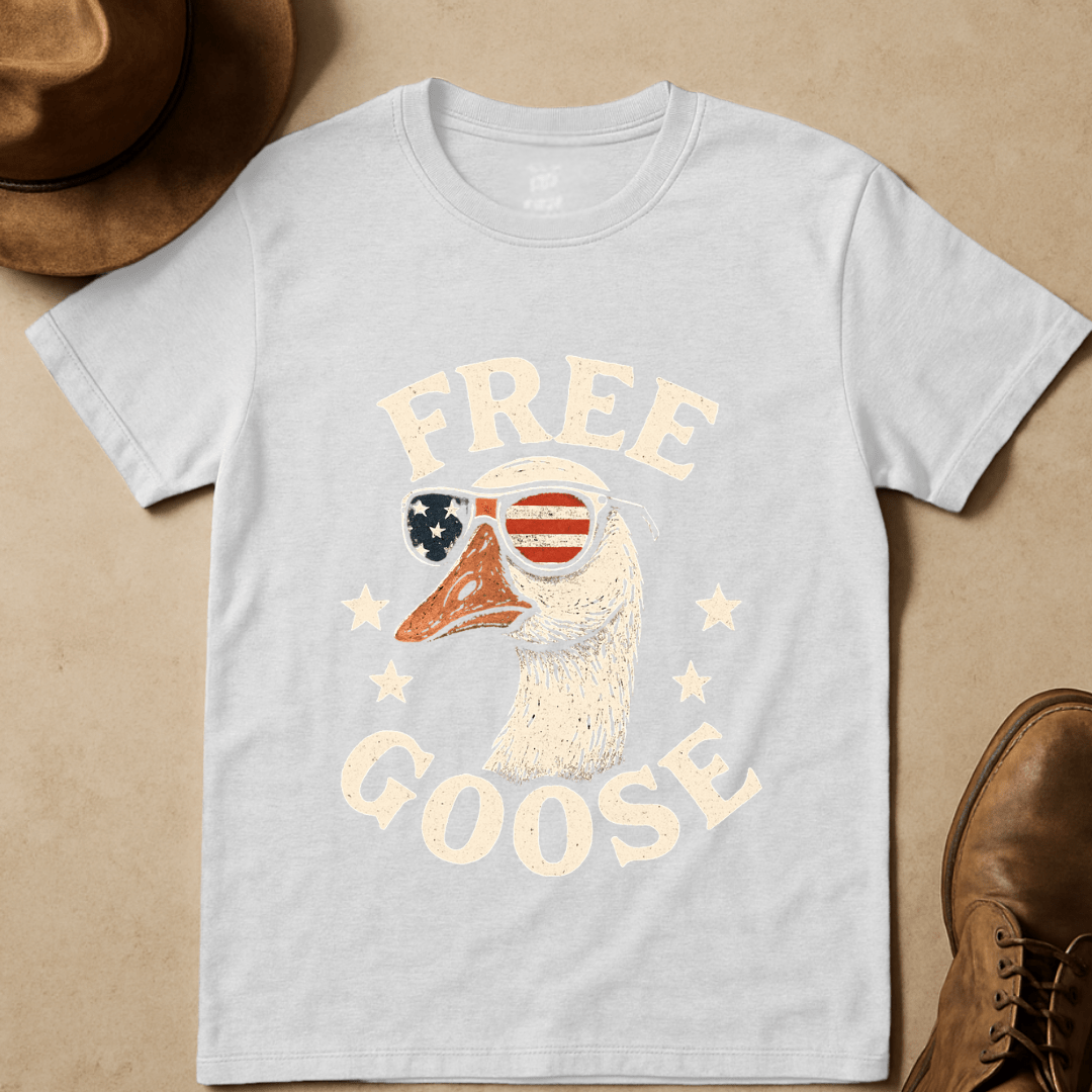 PATRIOTIC GOOSE T-SHIRT