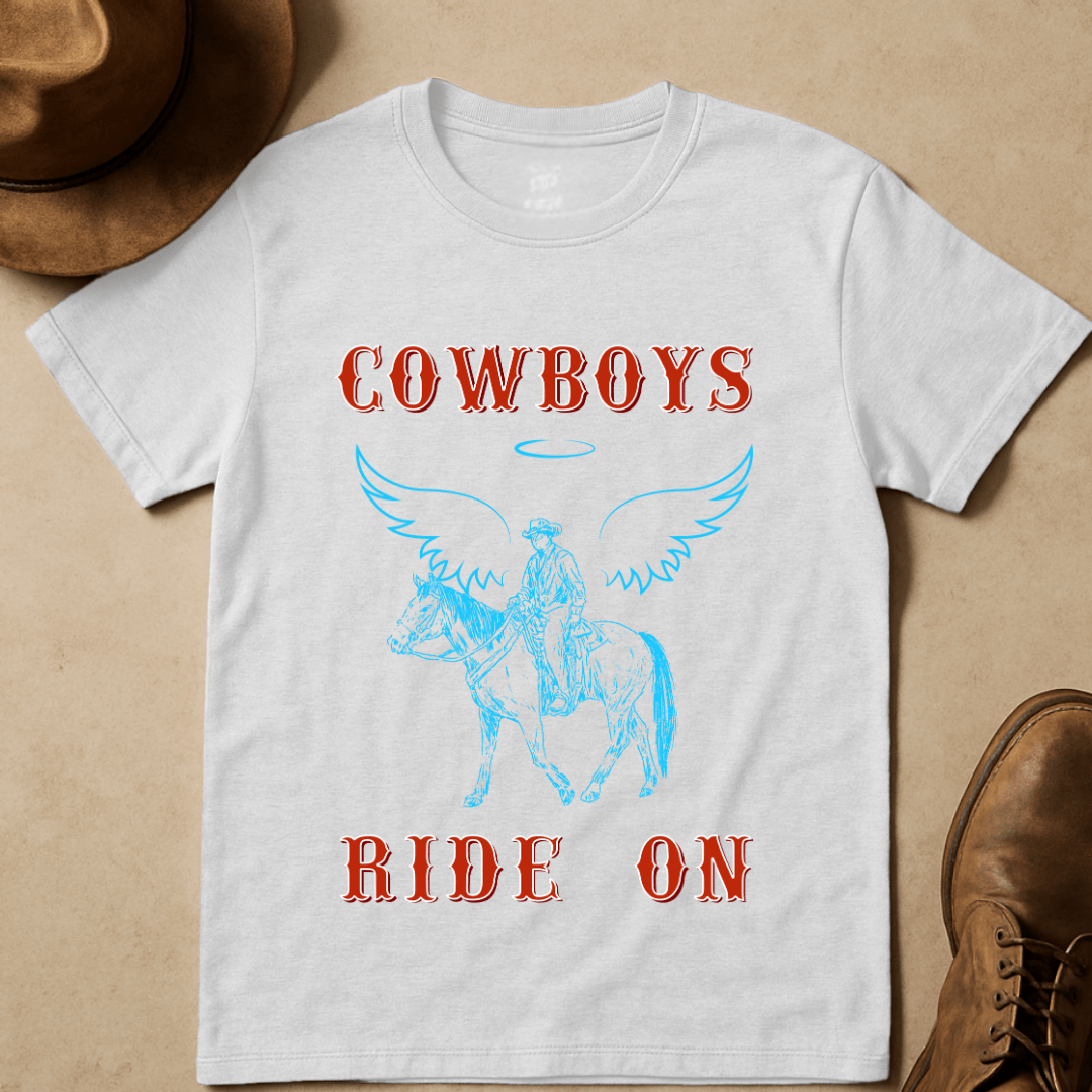 COWBOYS RIDE ON T-SHIRT