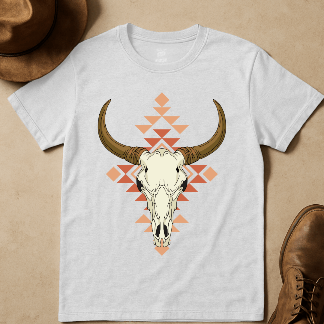 AZTEC BULL SKULL