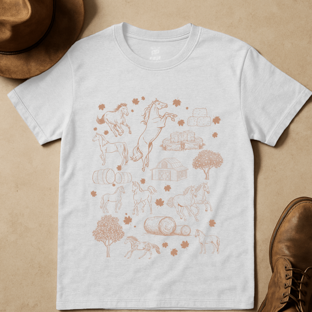 HORSES - ORANGE