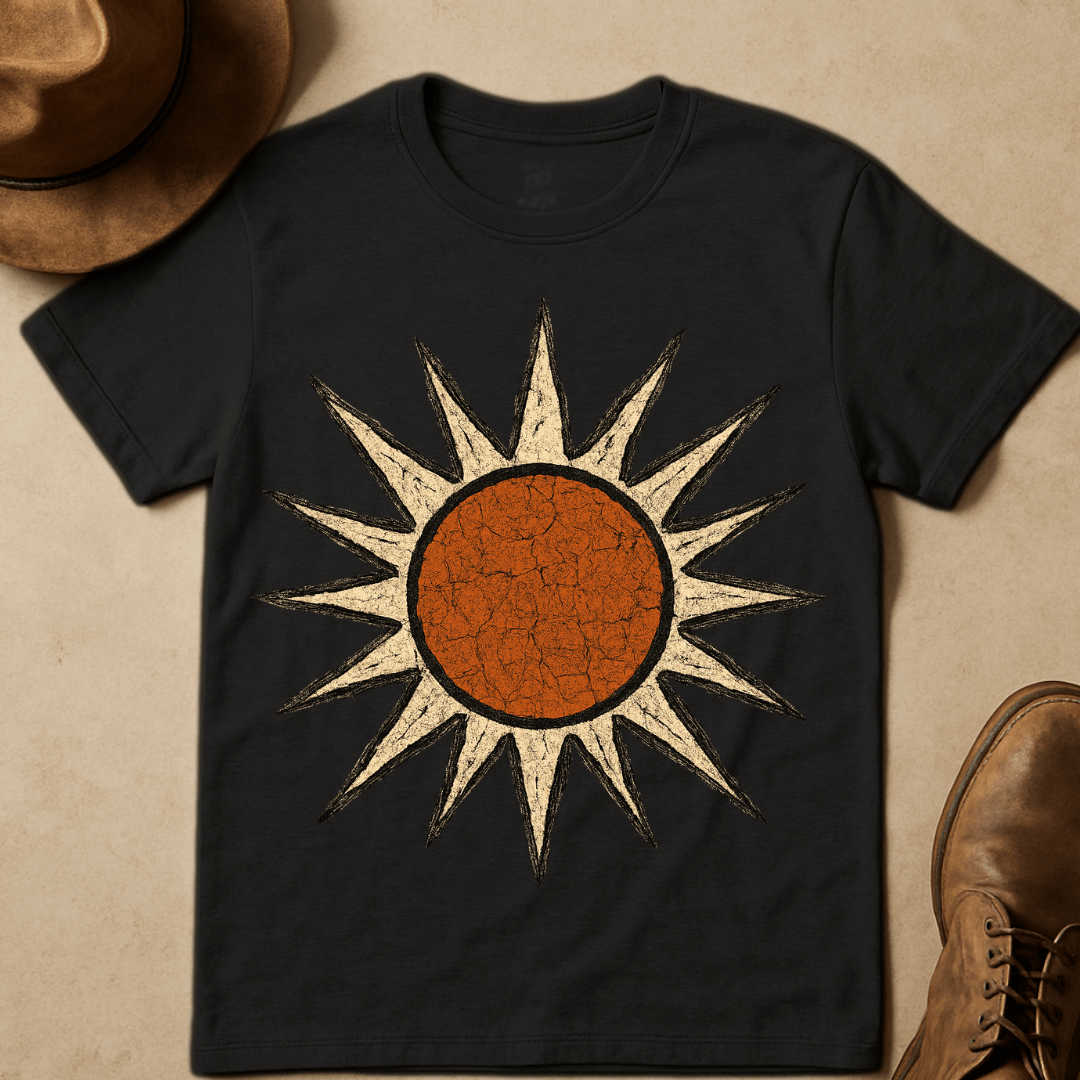 SUNBURST SKETCH T-SHIRT