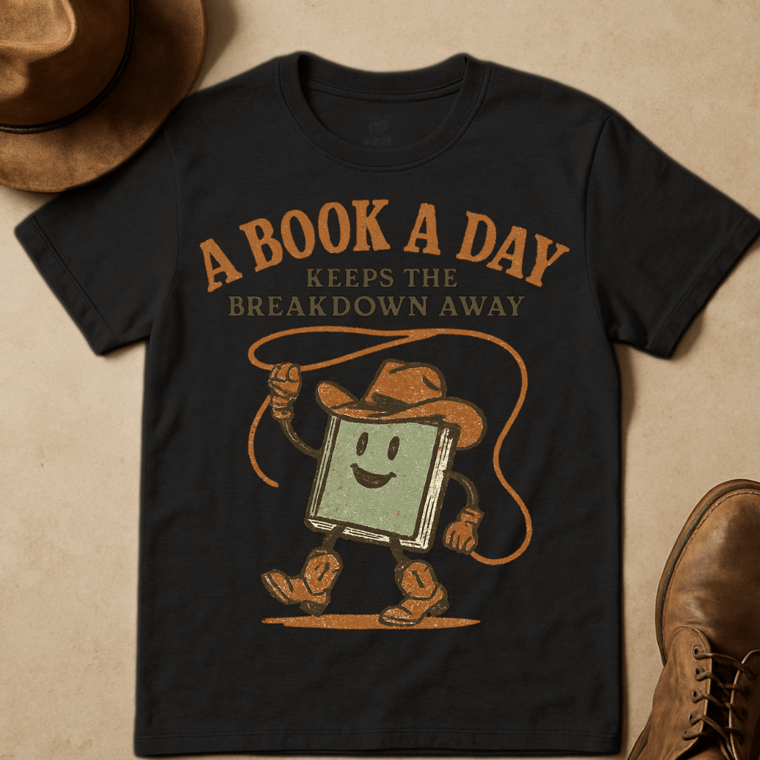 ROPING BOOK T-SHIRT