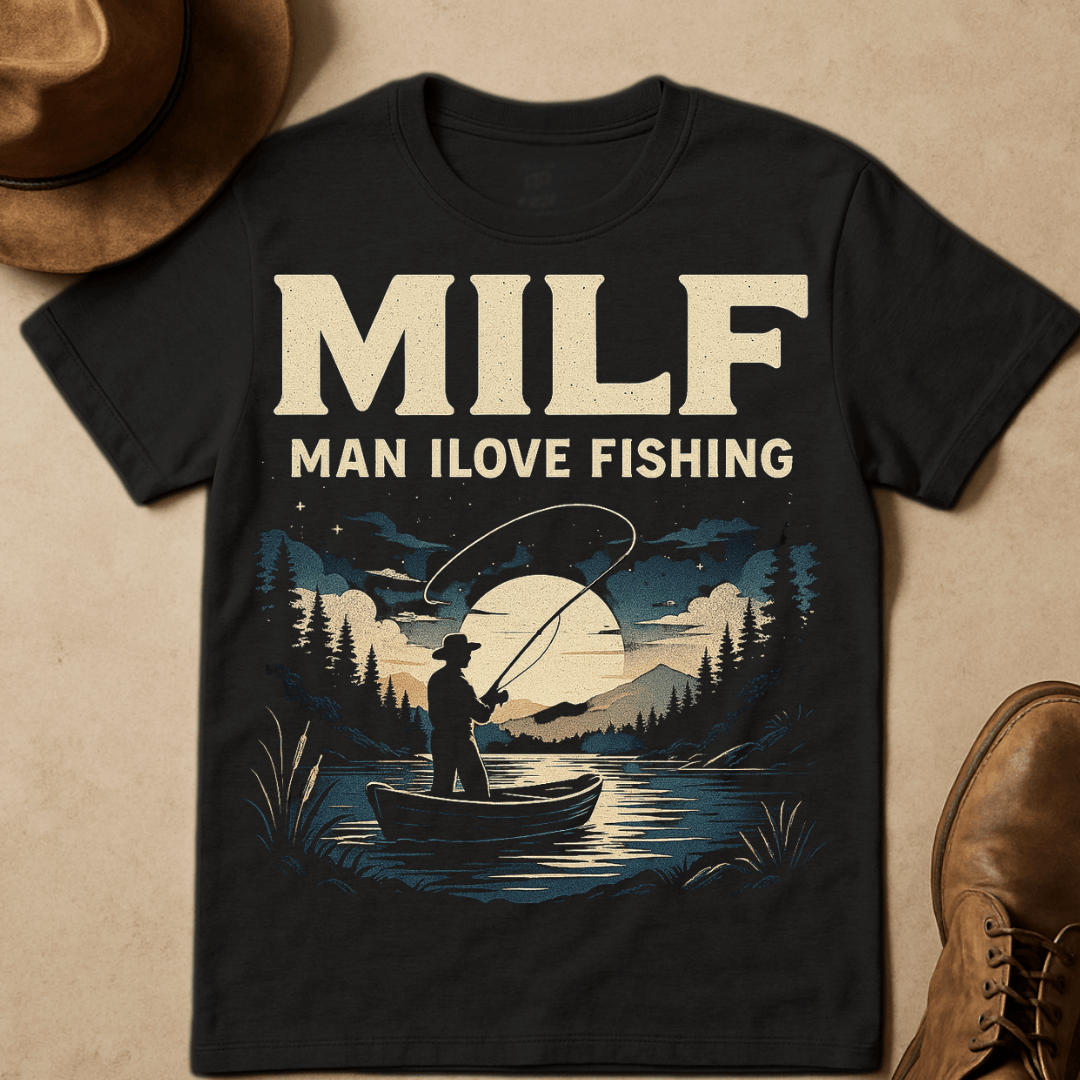 MILF FISHING T-SHIRT