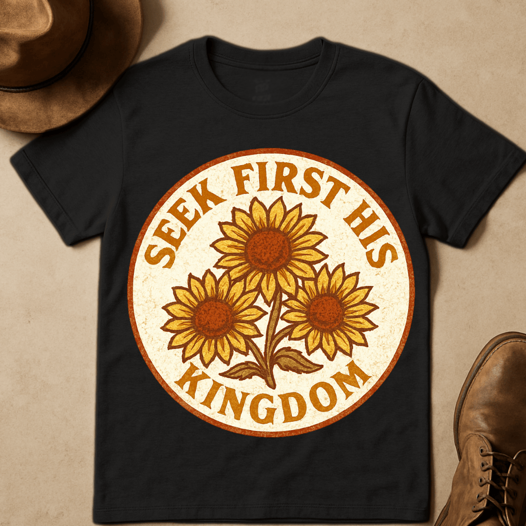 WESTERN DESERT FLOWERES T-SHIRT