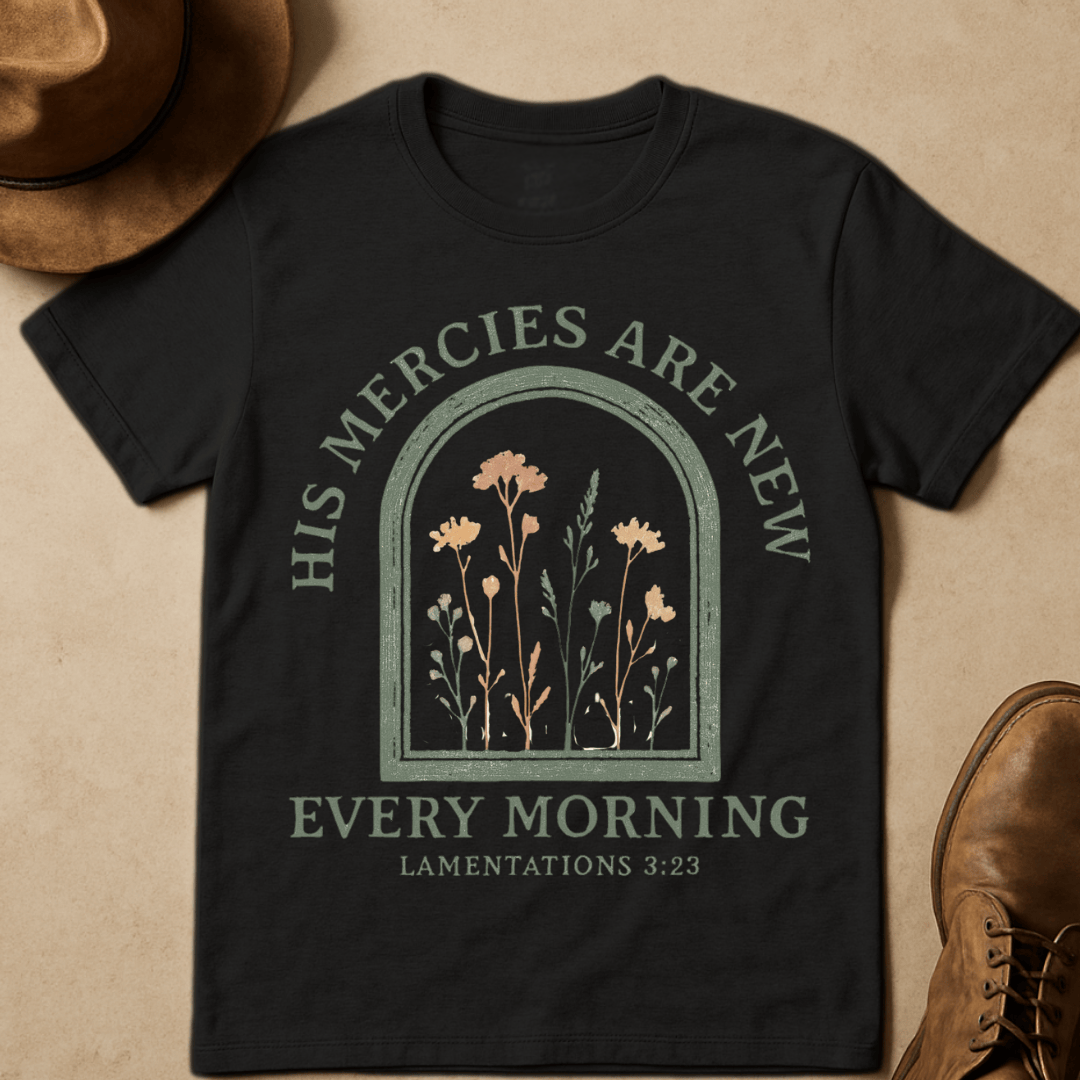 WINDOW WILD FLOWERS T-SHIRT