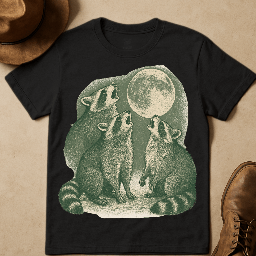 WILD RACOONS T-SHIRT