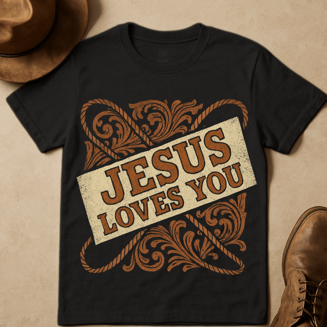 JESUS LOVES YOU T-SHIRT