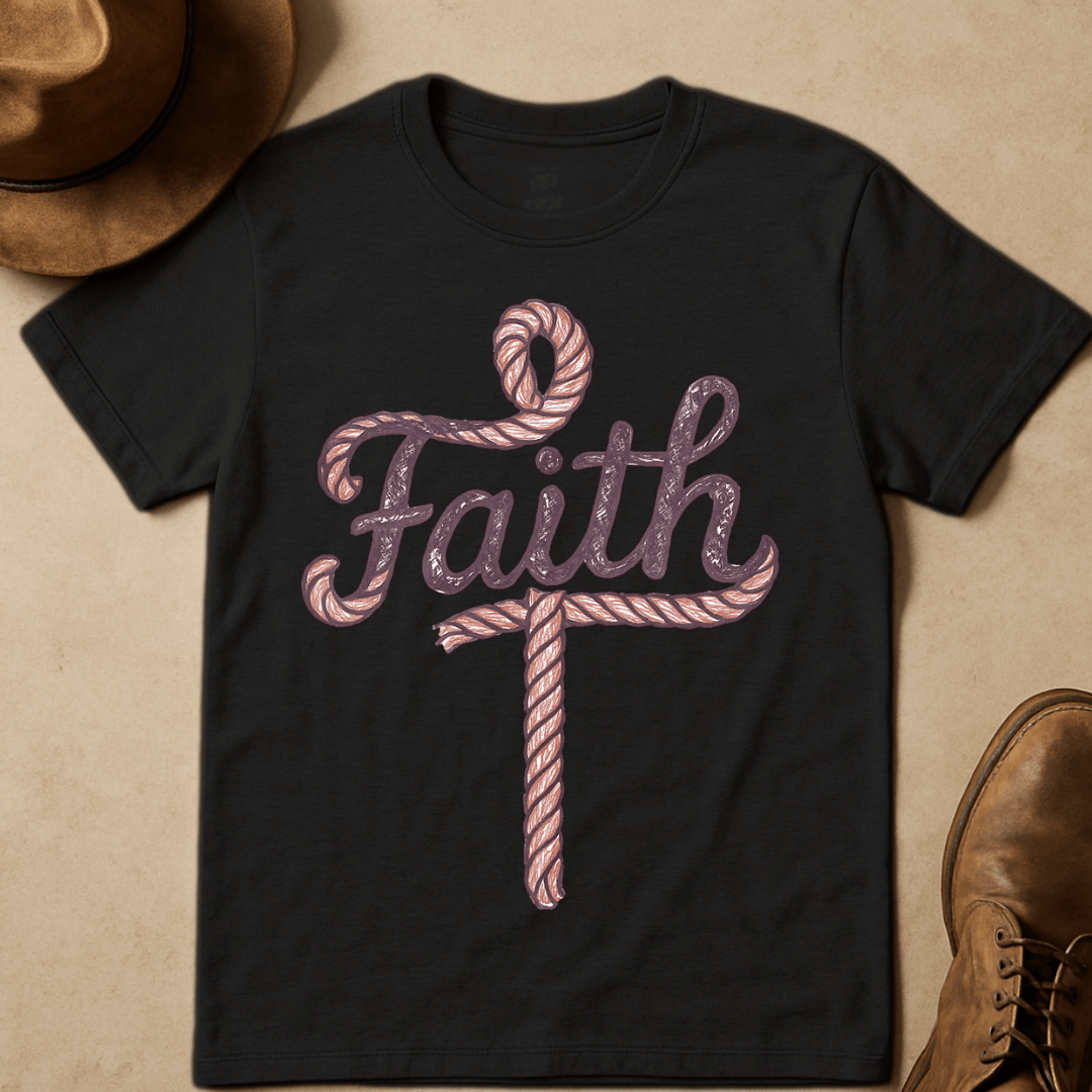 ROPE CROSS FARMHOUSE T-SHIRT
