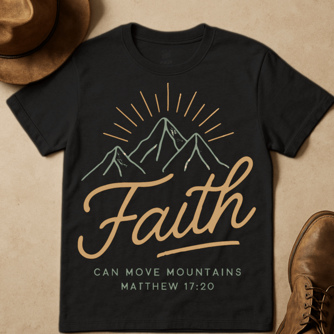 FAITH FINE LINES T-SHIRT