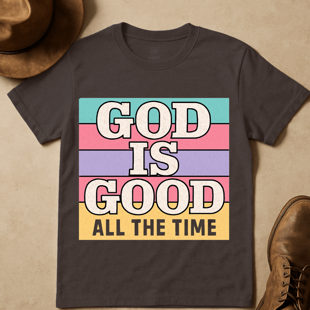 GOD IS GOOD ALL THE TIME T-SHIRT