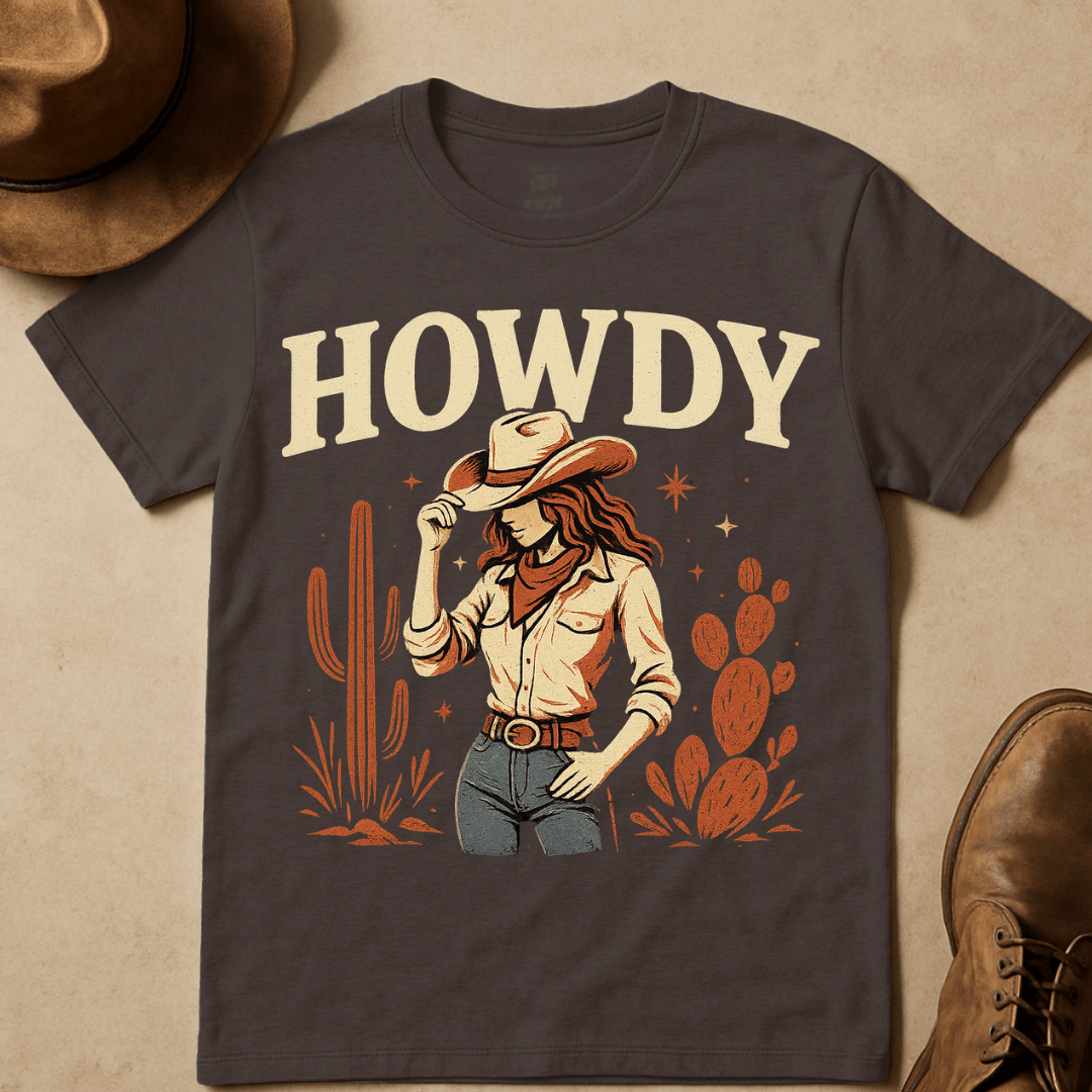 HOWDY WOMAN T-SHIRT