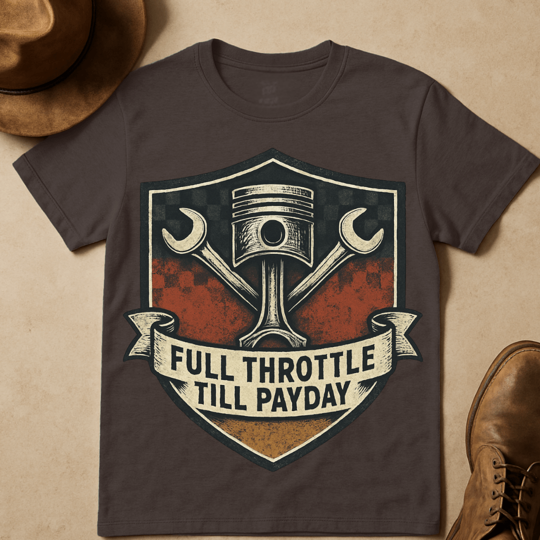 MECHANICS EMBLEM PAYDAY T-SHIRT