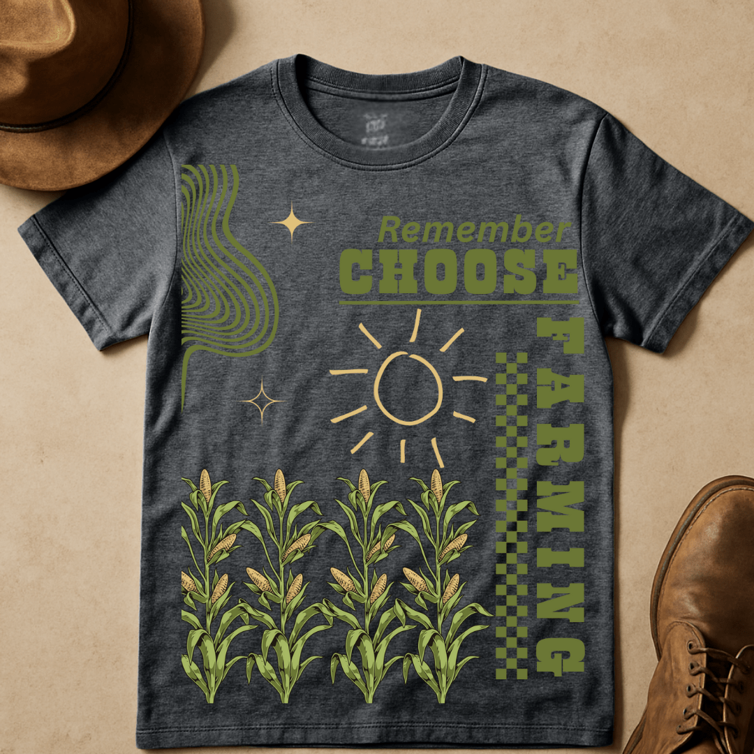 CHOOSE FARMING T-SHIRT