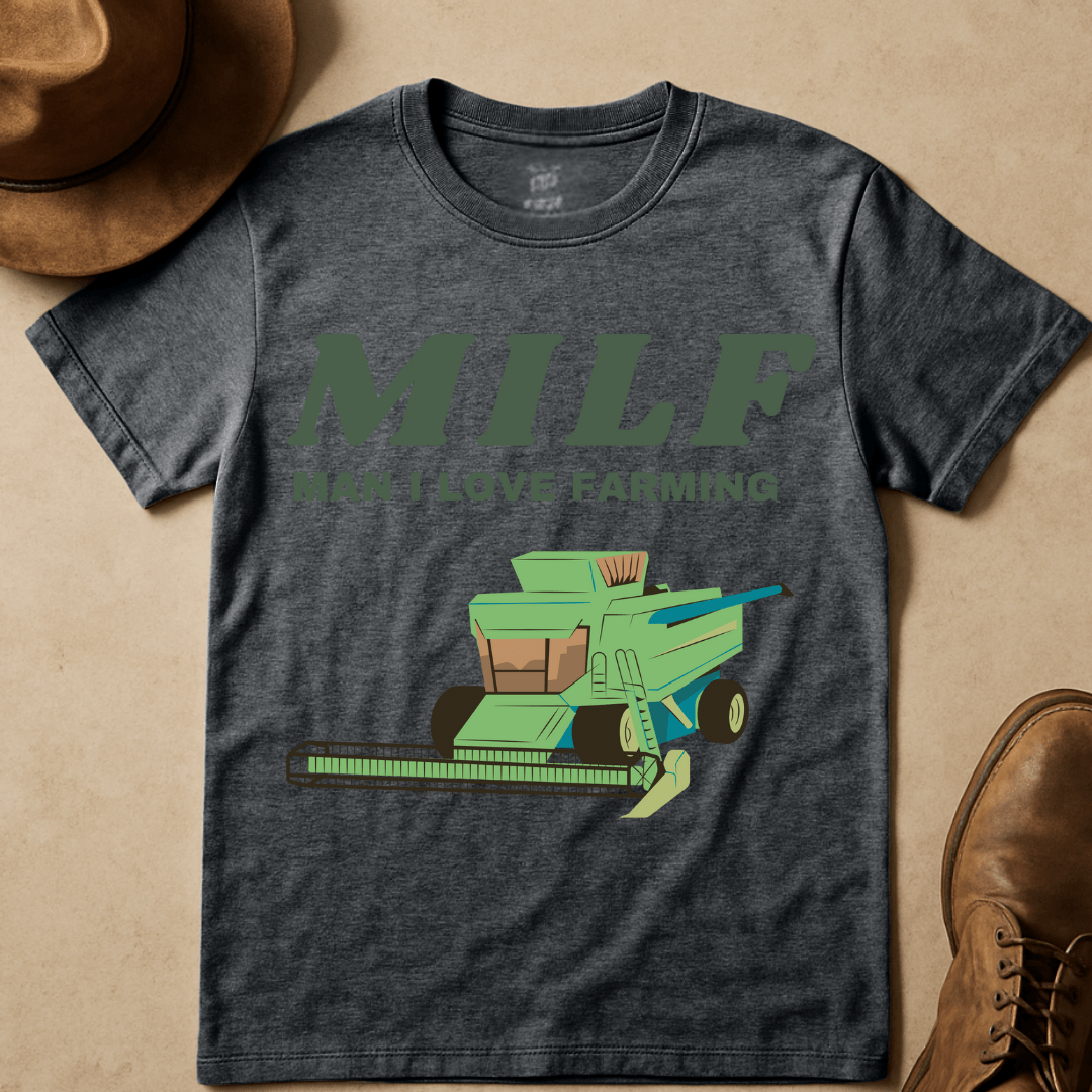 MAN I LOVE FARMING T-SHIRT