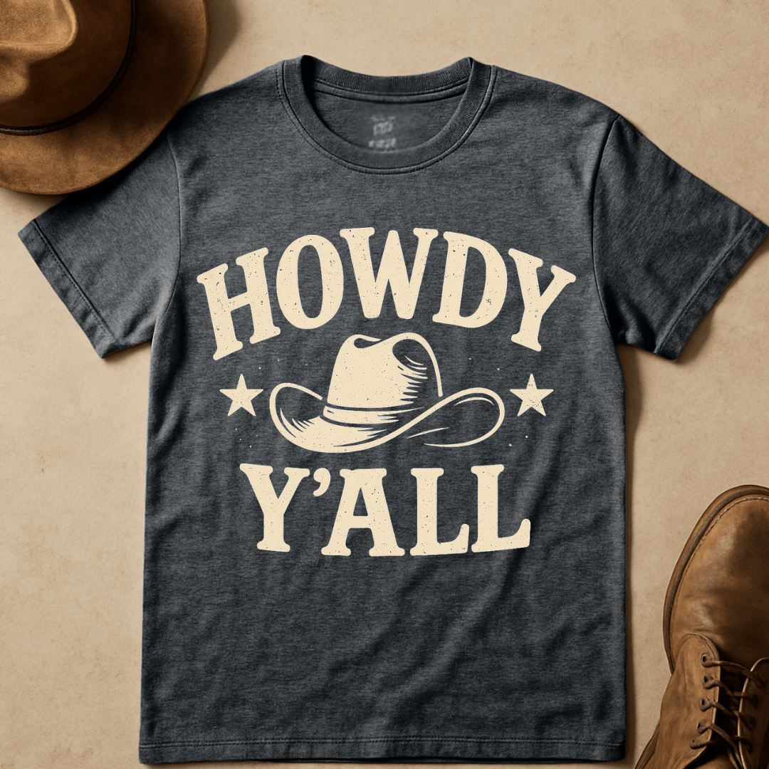 HOWDY Y'ALL T-SHIRT