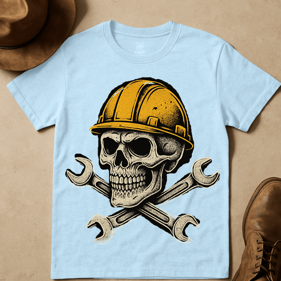 YELLOW HARD HAT T-SHIRT