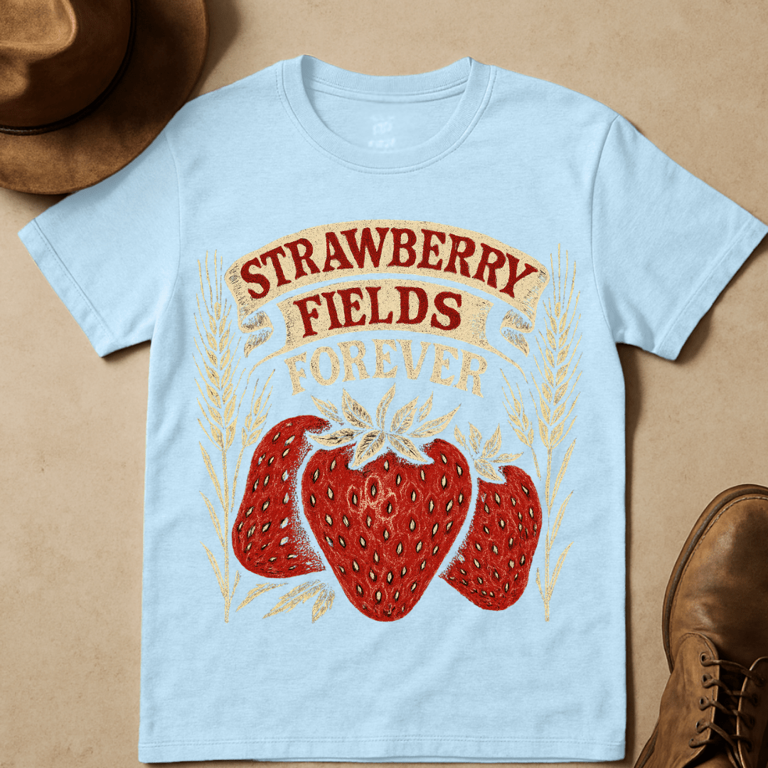 STRAWBERRY FIELDS FOREVER T-SHIRT