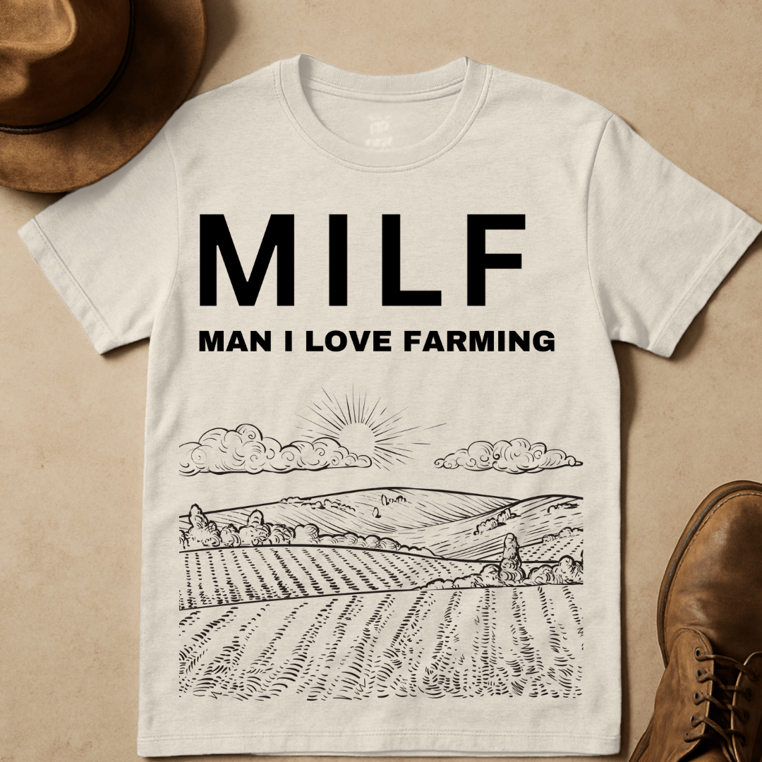 MAN I LOVE FARMING T-SHIRT