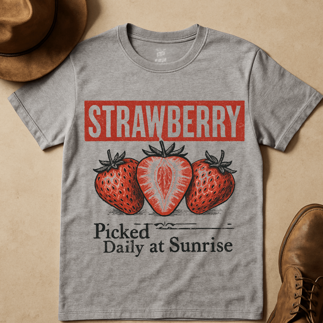 STRAWBERRY FARM MARKET T-SHIRT