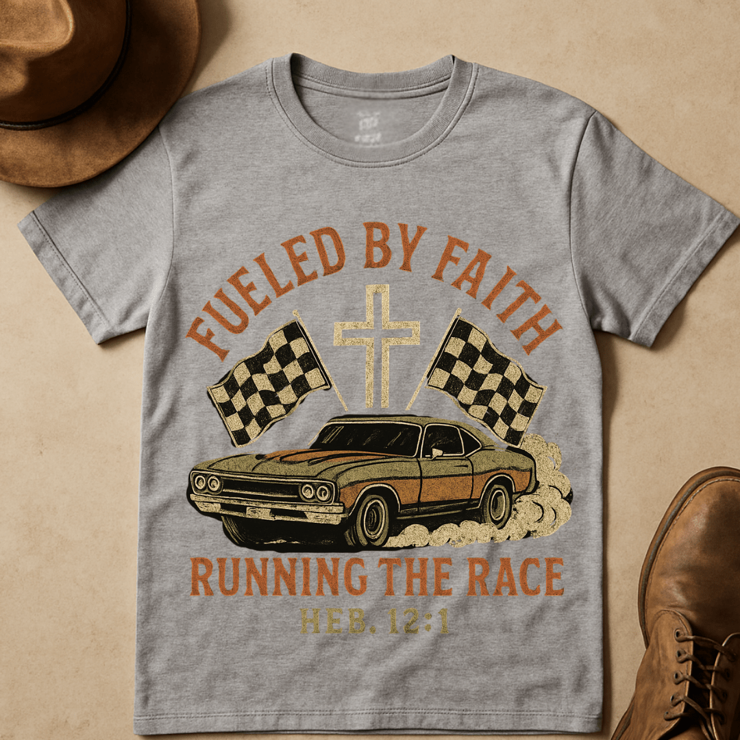 MUSCLE CAR FUELED T-SHIRT