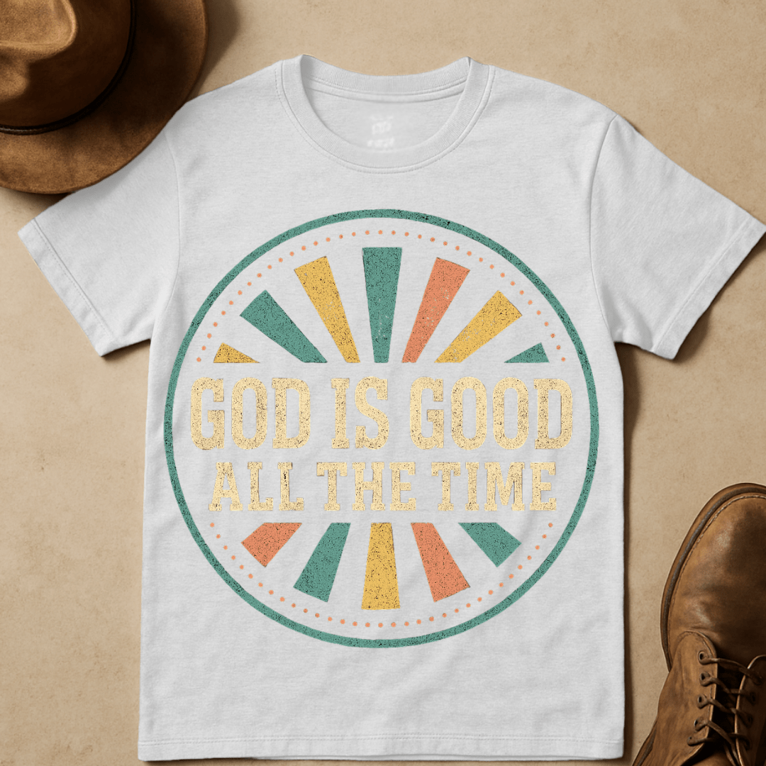 GOD IS GOOD SUNCOLORS T-SHIRT