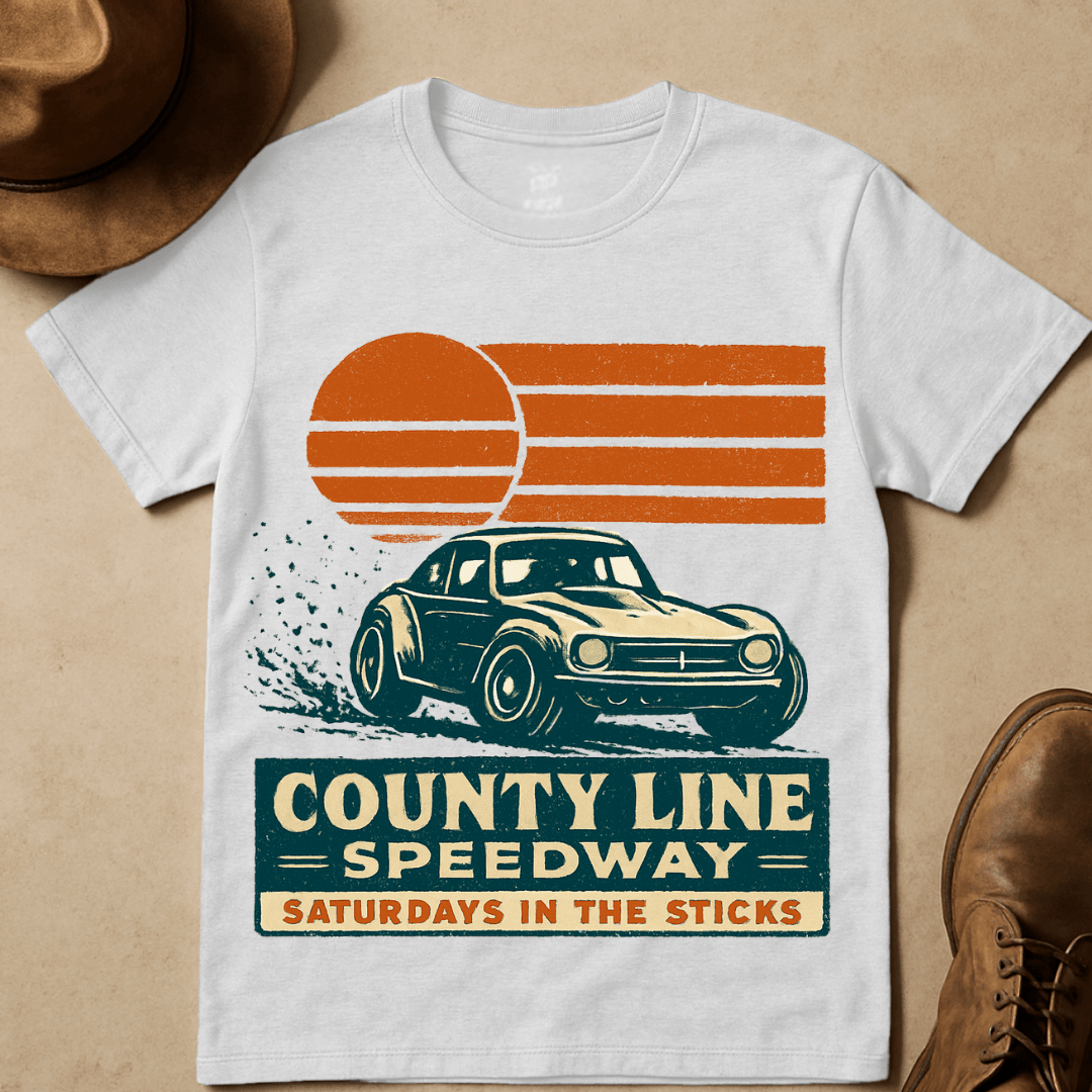 COUNTRY LINE SPEEDWAY T-SHIRT