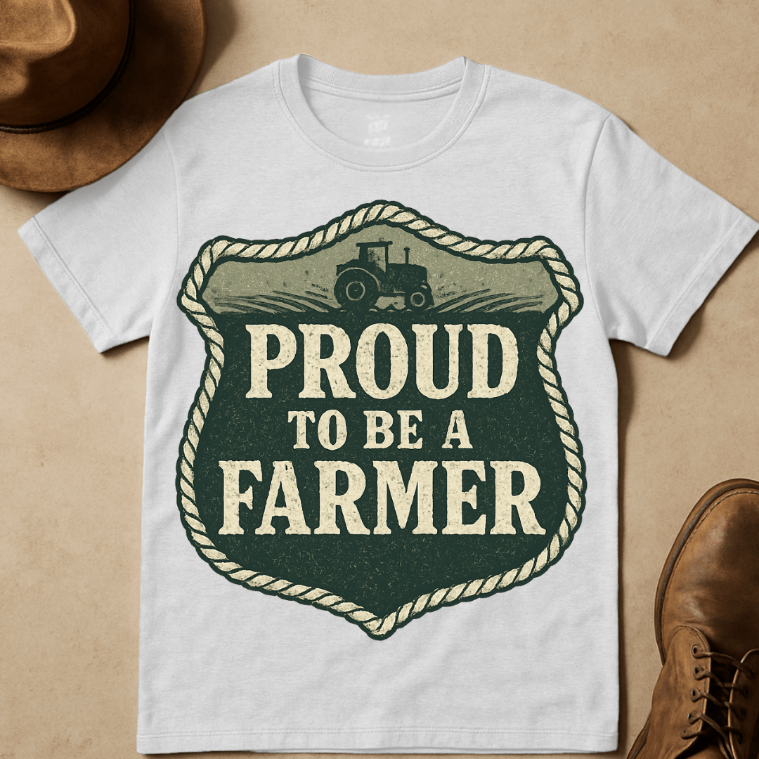 FARMER BADGE T-SHIRT