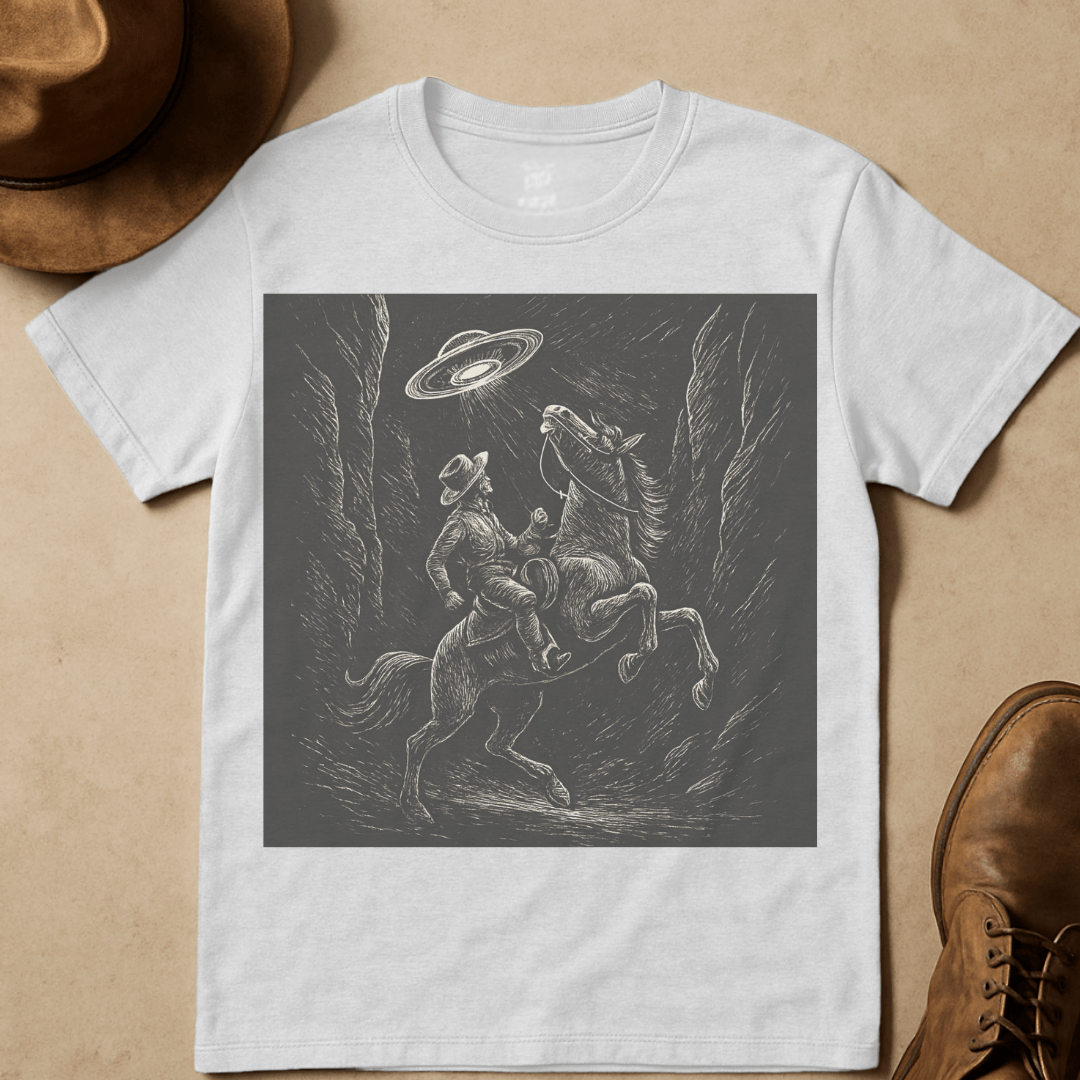 NIGHTTIME HORSEBACK RIDE T-SHIRT