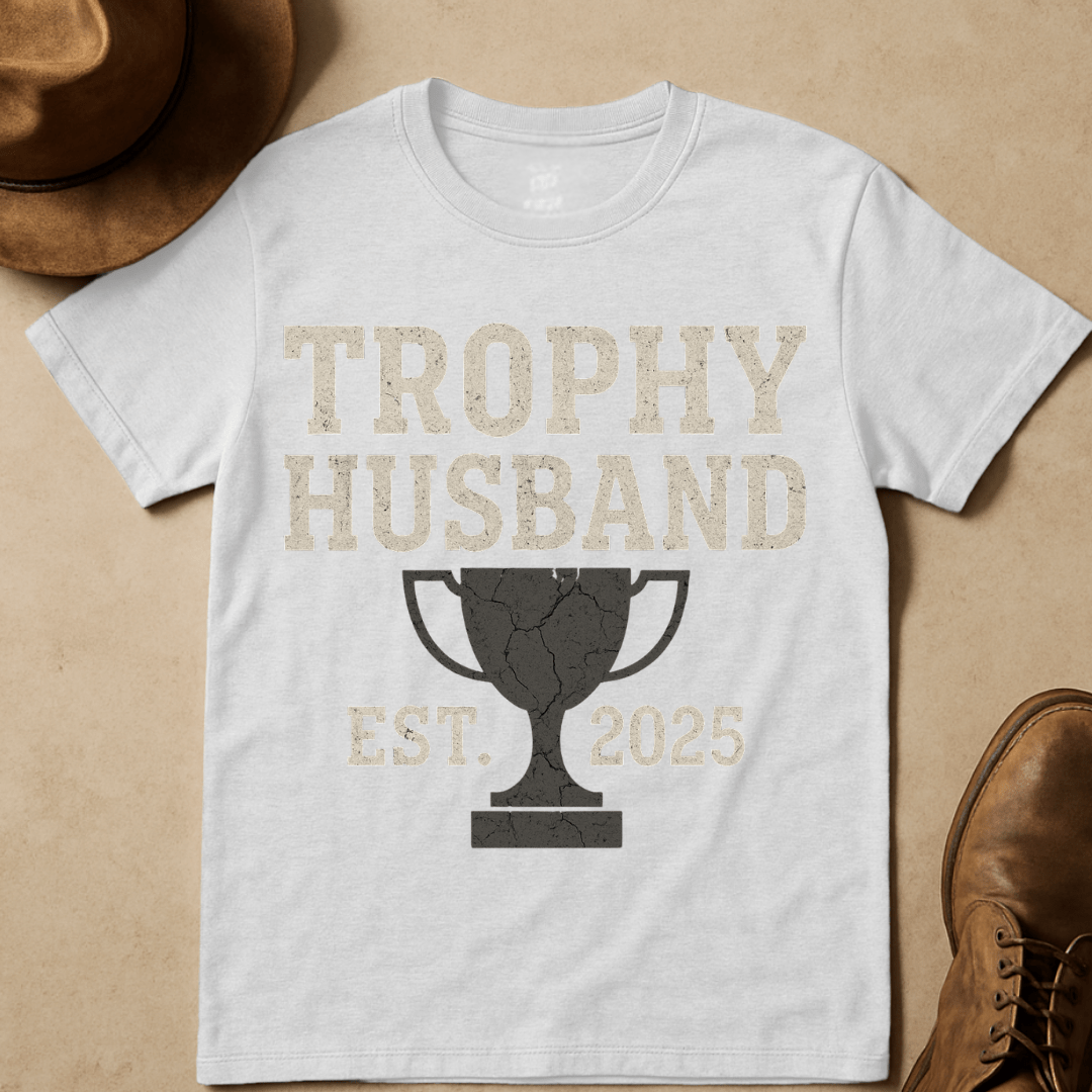 TROPHY HUSBAND T-SHIRT