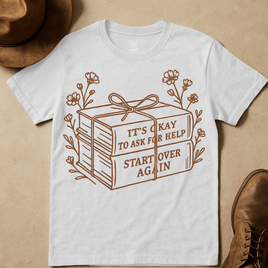 WILDFLOWERS AND ENCOURAGMENT T-SHIRT