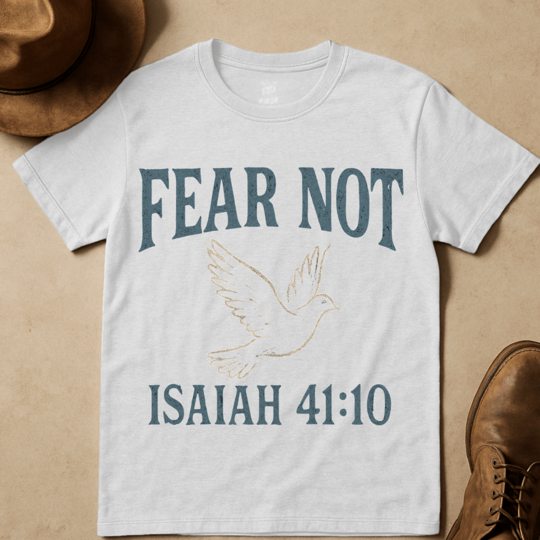 WESTERN FEAR NOT ISAIAH DOVE T-SHIRT