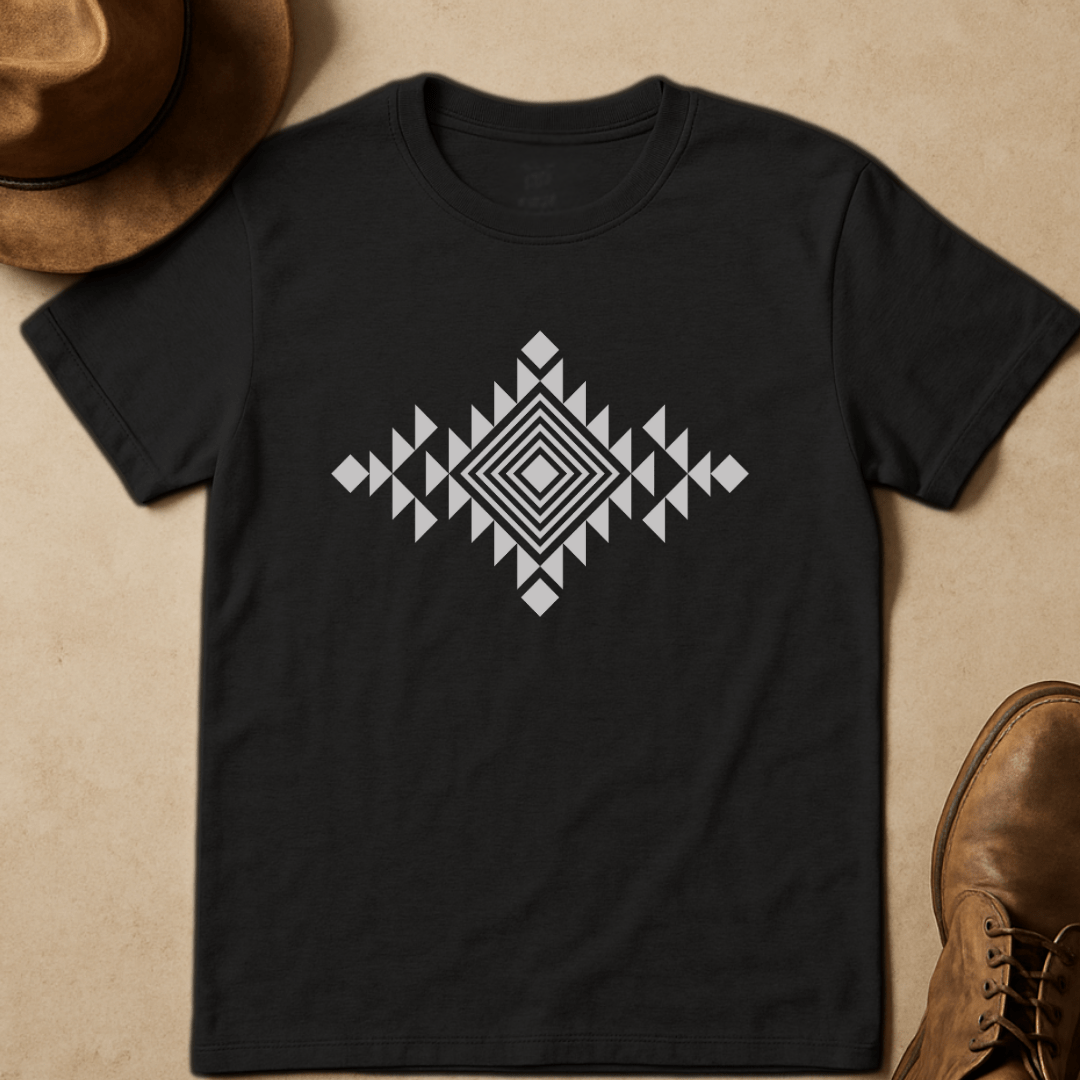 GREY WESTERN PATTERN
