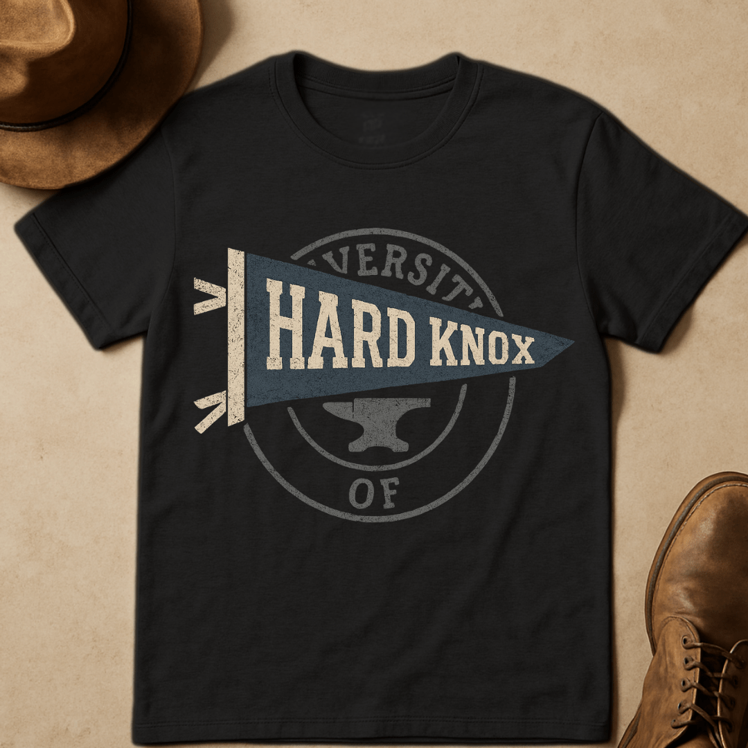HARDKNOX PENNANT HAMMER ANVIL SEAL T-SHIRT