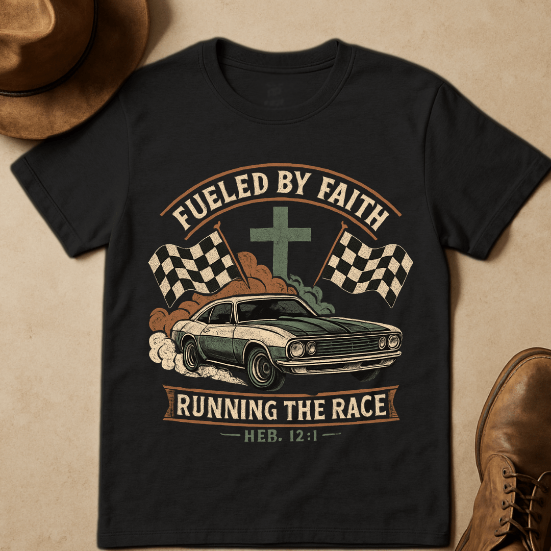 FAITH CAR RACE T-SHIRT