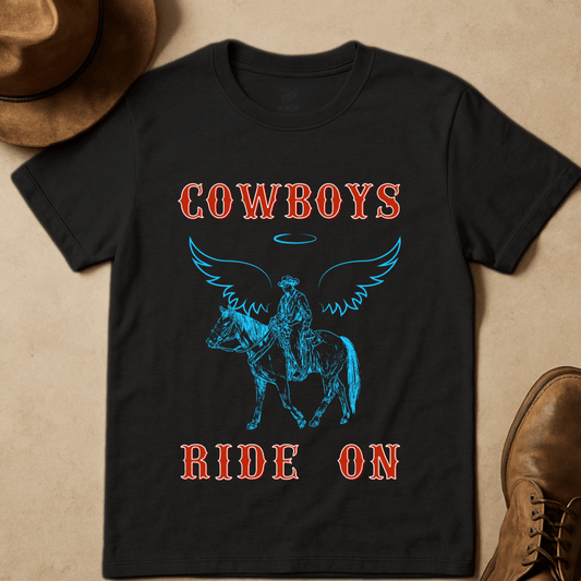 COWBOYS RIDE ON T-SHIRT