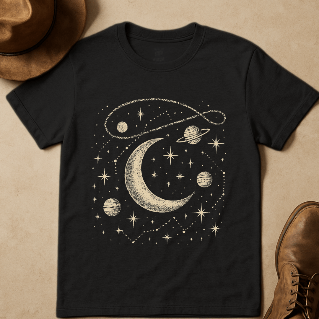 MOON AND LASSO T-SHIRT
