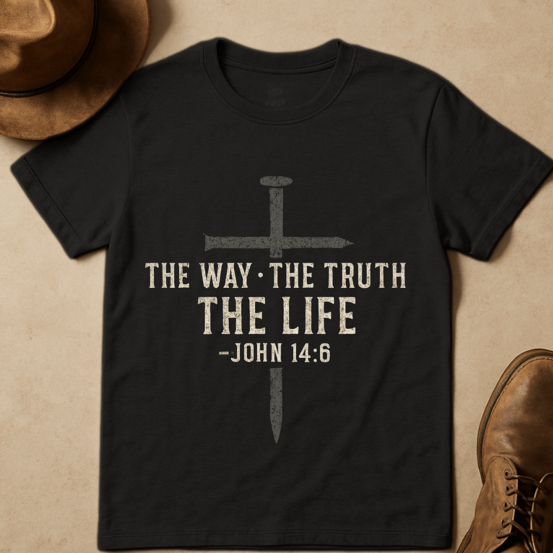 IRON NAIL CROSS T-SHIRT