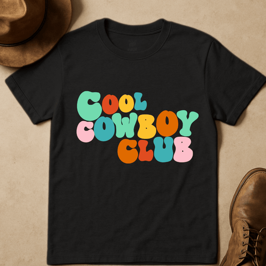 COOL COWBOY CLUB T-SHIRT