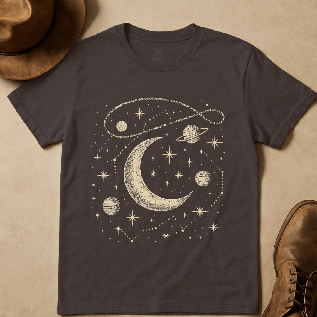 MOON AND LASSO T-SHIRT