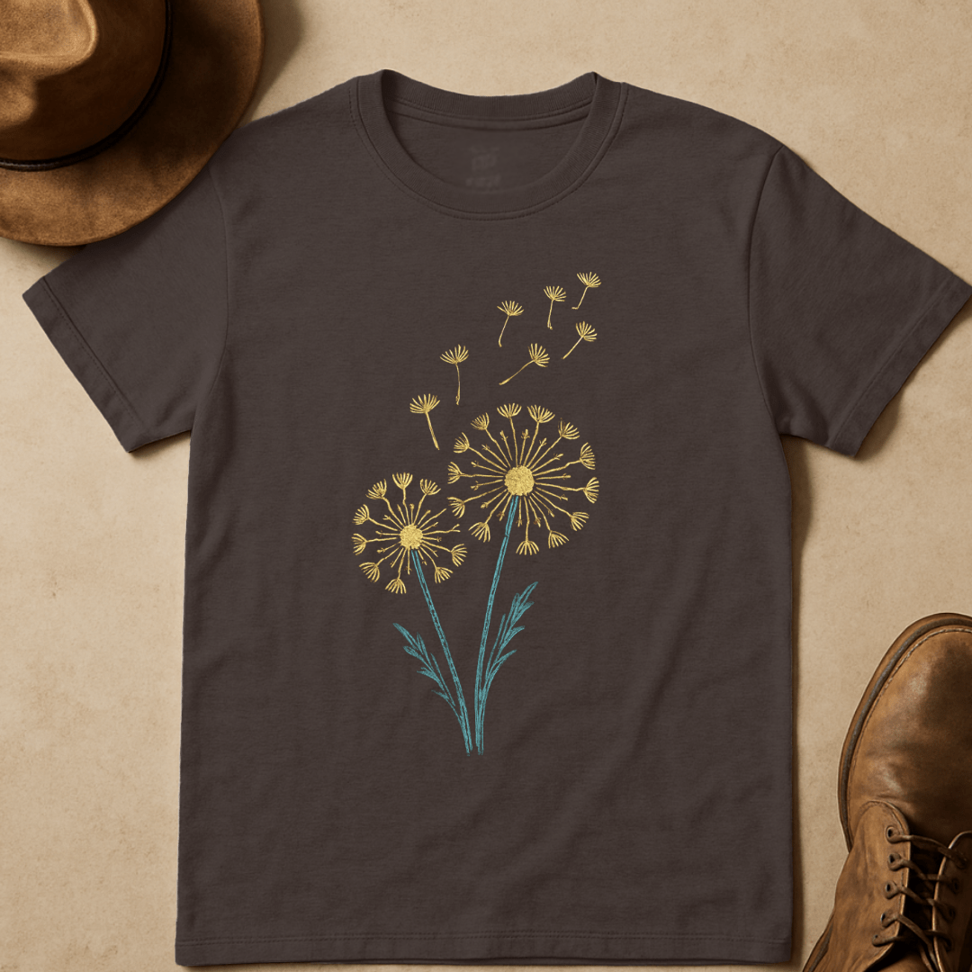 GOLDEN DANDELION T-SHIRT