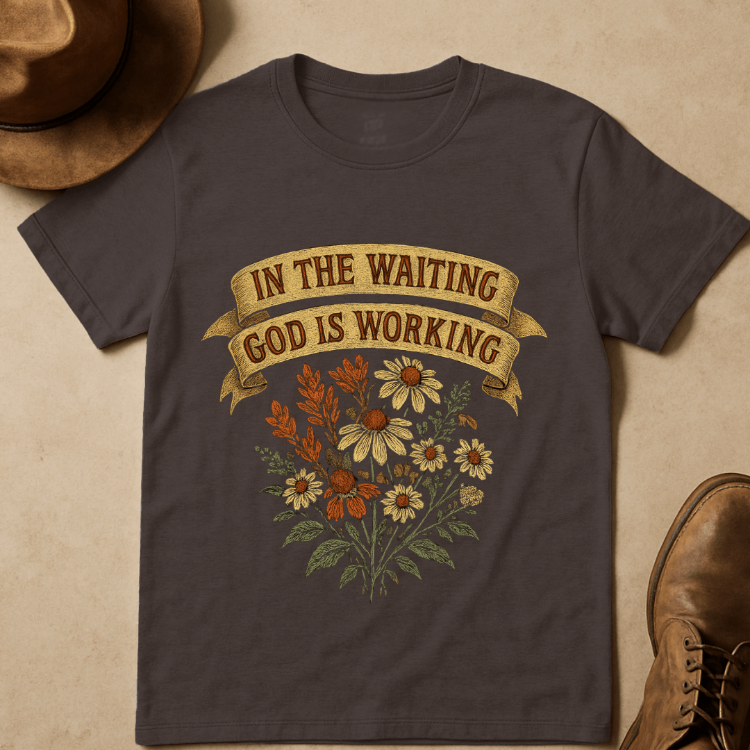 BOUQUET WESTERN RIBBION T-SHIRT