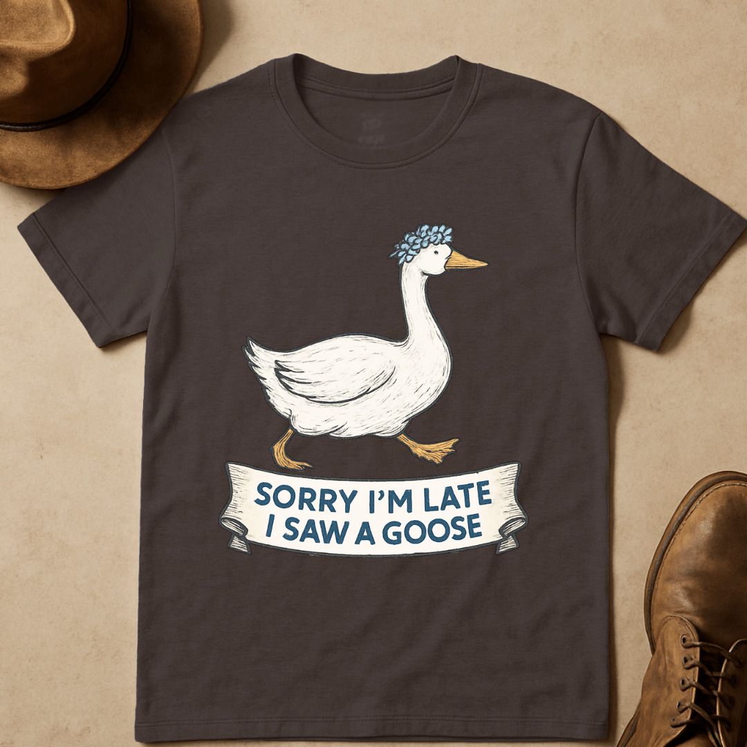 PLAYFUL GOOSE T-SHIRT