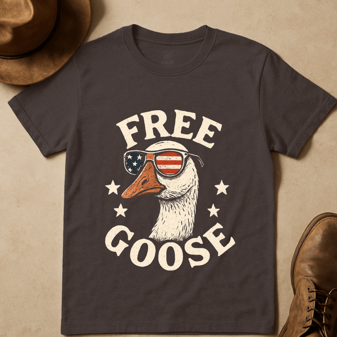 PATRIOTIC GOOSE T-SHIRT