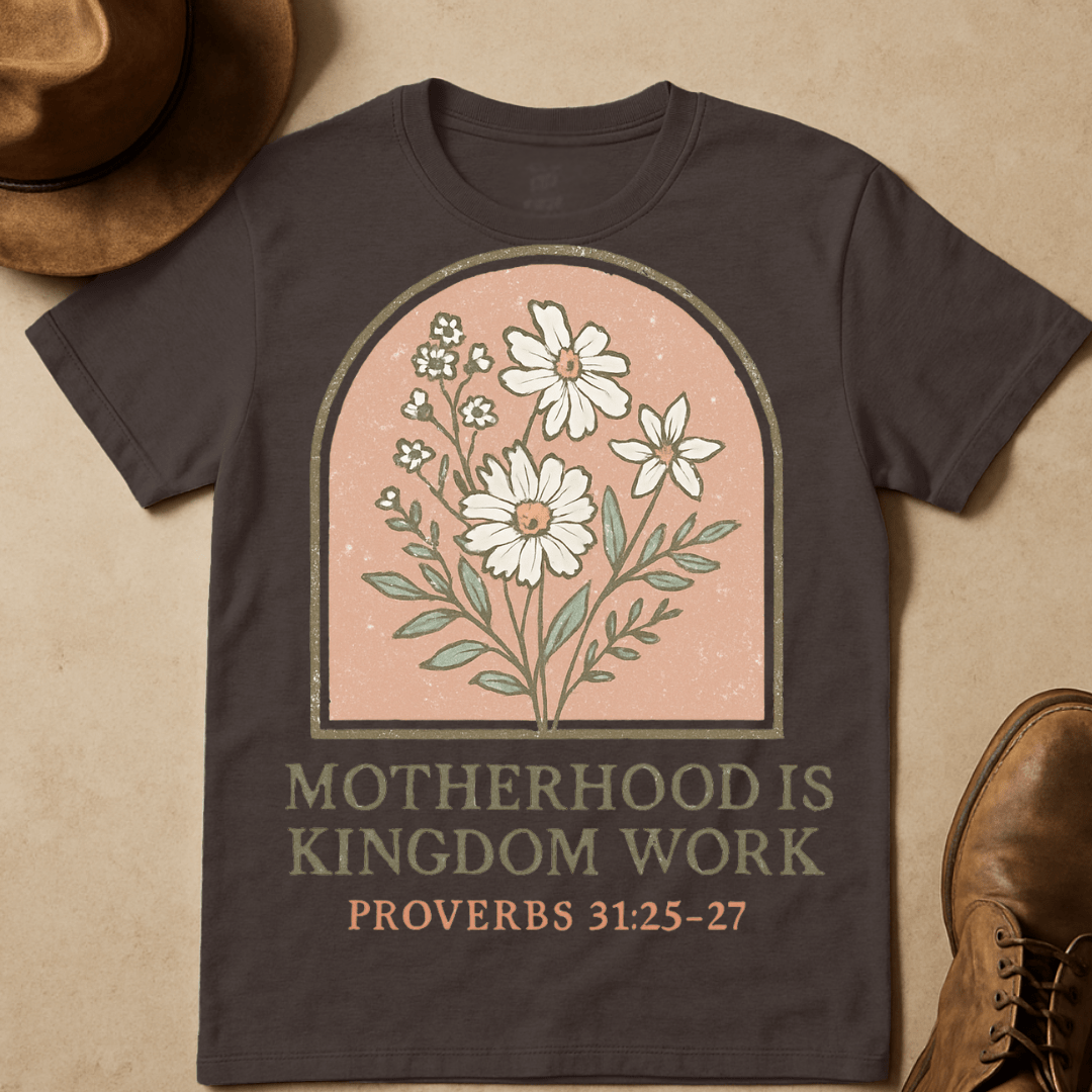 WILDFLOWER FAITH PROVERBS T-SHIRT