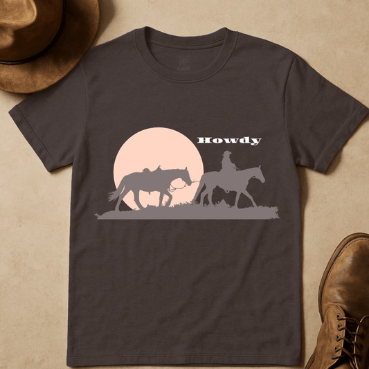 SUNSET HOWDY T-SHIRT