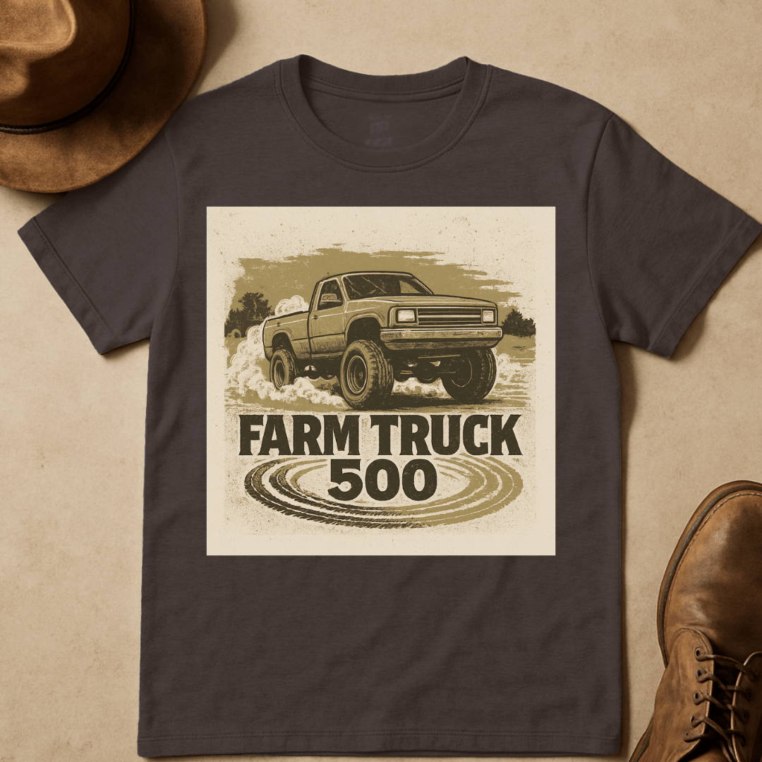 FARM TRUCK 500 DRIFT RACING T-SHIRT