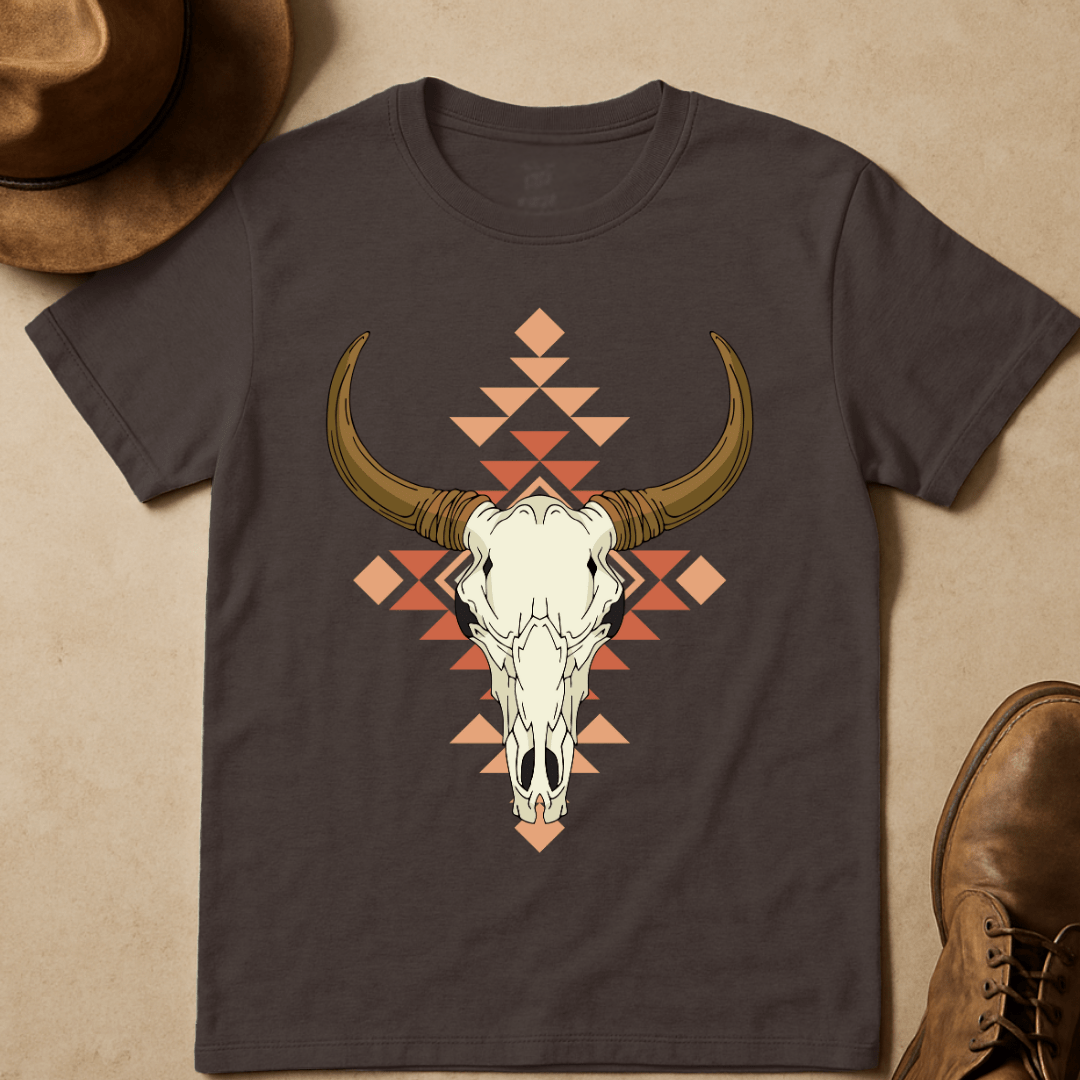 AZTEC BULL SKULL